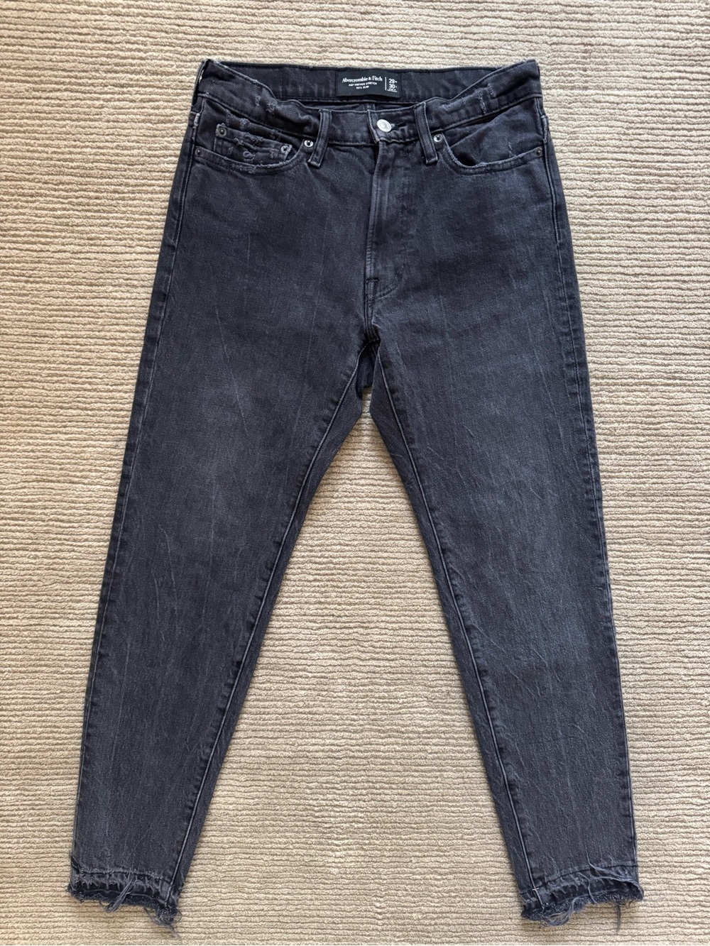 Abercrombie & Fitch Jeans Men’s 29x30 90s Slim Black Vintage Stretch Denim Pants